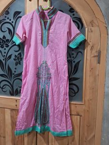 Sale🎊🎆🎄🎉Pink Ethnic Kurta