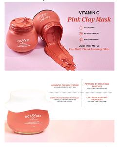 Dot &amp; Key Pink Clay Mask