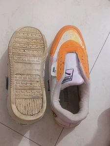 Custom Painted Puma Sneakers