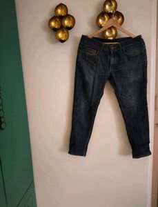 Orignal Blue Black Benetton Jeans For Men