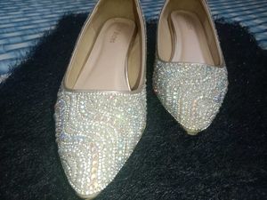 Beads And Stoned Sandal