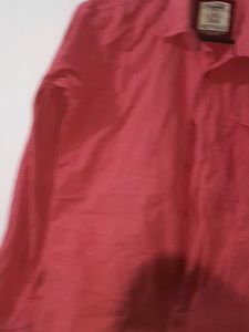 Revoke Red Casual Shirt