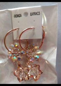 Rose Gold Earrings