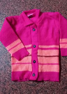 2 newborn baby sweater dress. .never used
