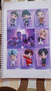 BTS CUSTOMISED NOTEBOOK