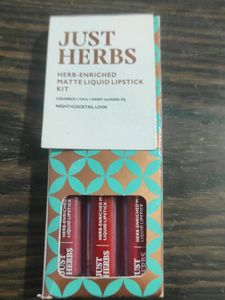 Just Herbs Lipstick Set Of 3