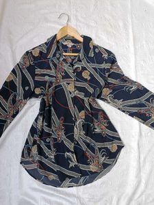 H&amp;M Vintage Paisley Print Blouse