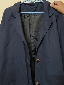 PRICE DROP! Navy Blue Trenchcoat Imported