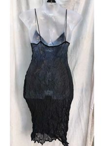Black Slip Dress