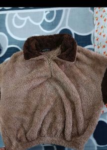 Shein Cozy Brown Sweater Shweatshirt