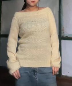 Beige Knit Sweater