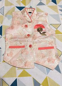 Boys Ethnic Waistcoat
