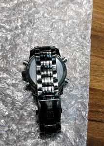 NAVIFORCE 9024 Watches Men Full Steel Quartz Clock Digital LED Watch Army Military Sport watch