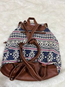 boho look solid imported Backpack
