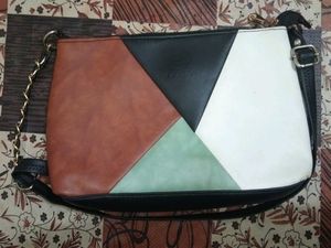 Multicolored Sling Bag