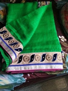 Green Saree