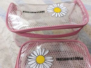 Cute Daisy Pouches (Set of 2)