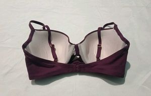 Burgundy Bikini Top. 34DD