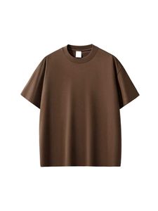 Unisex Brown Oversized Tee 240GSM