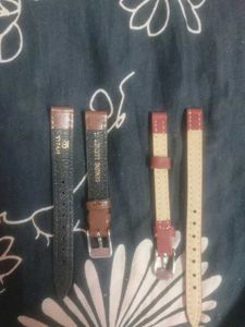 Watch Straps (Brown &amp; Red)