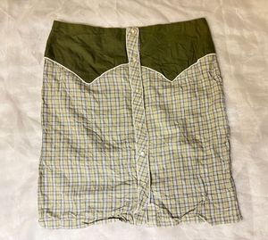 Beautiful Vintage Plaid Tube Top