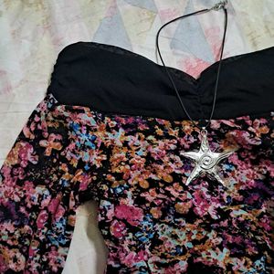 Y2k Floral Mesh Long Sleeve Top