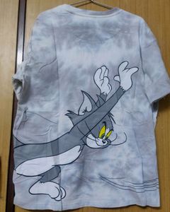 Tie Dye Tom And Jerry Oversized Tshirt
