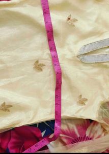 Elegant Embroidered Cream Dress