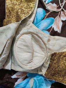 Golden Padded Blouse