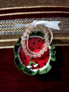 Rainbow Bracelet🌈 & Watermelon Plate🍉