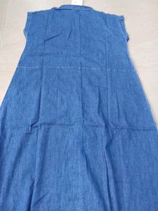 VYN Maternity Denim Shirt Dress, L Size