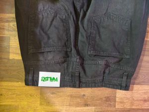 Brown Super Baggy Balloon Fit Denim