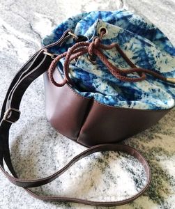 Tie-Dye Bucket Bag