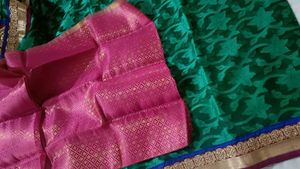 Elegant Green Saree
