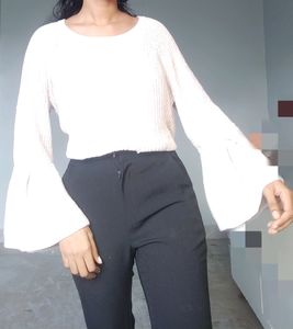 Fluffy White Top