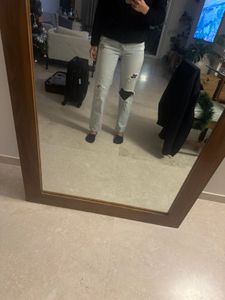 Ripped Light Wash Jeans