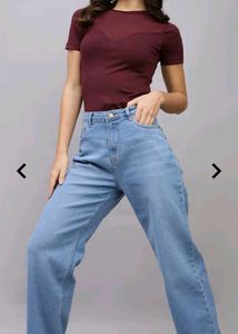 Shein sheer York detailed short sleeved bodysuit