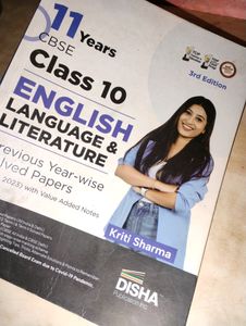 English 11 Years-wise Solved Papers For Class 10