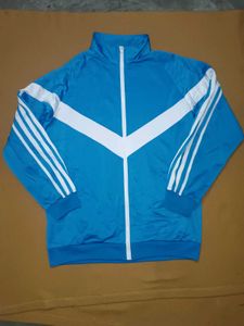Blue & White Track Jacket