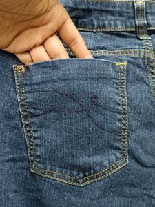 Dark Wash Denim Jeans