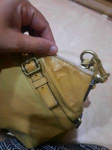 Coach Madison Patent Leather Satchel