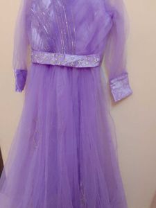 Lavender Tulle Party Dress