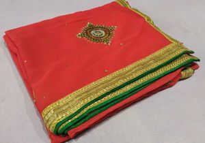 Elegant Red Saree Sale New
