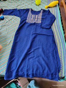 Embroidered Kurta Top