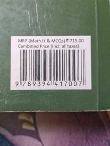 R.D. Sharma Mathematics Class IX