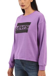 Levi&#39;s Purple Graphic Sweatshirt