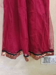 Maroon A-line/Frock Kurta