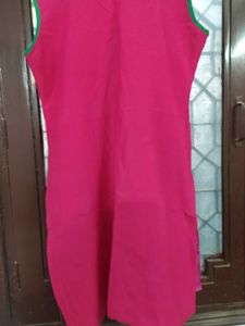 Without Sleeves Kurti.