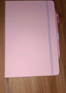 Pink Notebook &amp; Pen Set