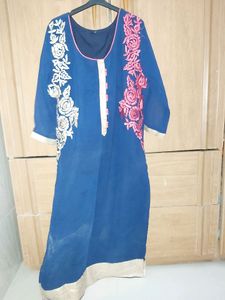 georgette kurti